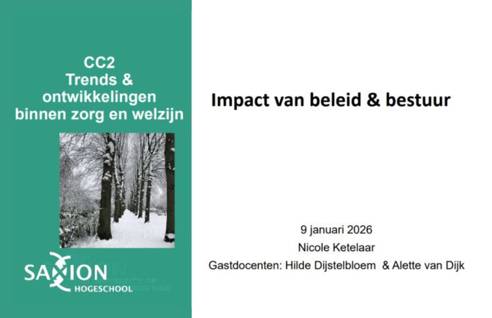 College: Beleid en bestuur in een zorgstelsel onder druk